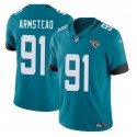 Jacksonville Jaguars #91 Arik Armstead Teal Vapor Untouchable Limited Stitched Jersey