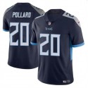 Tennessee Titans #20 Tony Pollard Navy Vapor Limited Stitched Jersey