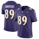 Baltimore Ravens #89 Mark Andrews Purple 2023 F.U.S.E. With John Madden Patch Vapor Limited Jersey