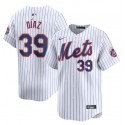 New York Mets #39 Edwin Diaz White 2024 Home Limited Stitched Jersey