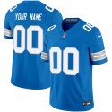 Detroit Lions Custom Blue 2024 F.U.S.E. Vapor Limited Stitched Jersey