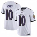Baltimore Ravens #10 Emory Jones White Vapor Limited Jersey
