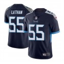 Tennessee Titans #55 JC Latham Navy 2024 Draft Vapor Limited Stitched Jersey