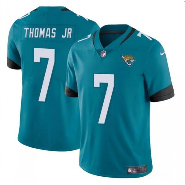 Jacksonville Jaguars #7 Brian Thomas Jr Teal 2024 Draft Vapor Untouchable Limited Stitched Jersey