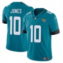 Jacksonville Jaguars #10 Mac Jones Teal Vapor Untouchable Limited Stitched Jersey