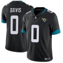 Jacksonville Jaguars #0 Gabe Davis Black Vapor Untouchable Limited Stitched Jersey