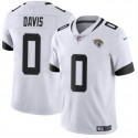 Jacksonville Jaguars #0 Gabe Davis White Vapor Untouchable Limited Stitched Jersey