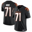 Cincinnati Bengals #71 Amarius Mims Black 2024 Draft Vapor Untouchable Limited Stitched Jersey