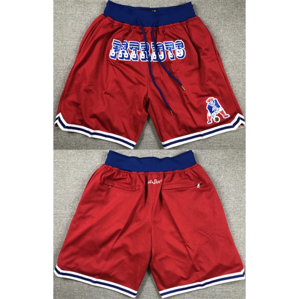 New England Patriots Red Shorts
