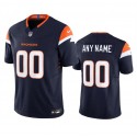 Denver Broncos Custom Navy 2024 F.U.S.E. Vapor Limited Stitched Jersey