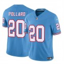 Tennessee Titans #20 Tony Pollard Blue 2023 F.U.S.E. Throwback Limited Stitched Jersey