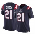 New England Patriots #21 Antonio Gibson Navy 2023 F.U.S.E. Vapor Limited Stitched Jersey