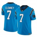 Carolina Panthers #7 Jadeveon Clowney Blue 2024 F.U.S.E. Vapor Limited Stitched Jersey