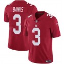 New York Giants #3 Deonte Banks Red 2023 F.U.S.E. Vapor Untouchable Limited Stitched Jersey