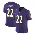 Baltimore Ravens #22 Derrick Henry Purple Vapor Limited Jersey