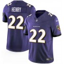 Baltimore Ravens #22 Derrick Henry Purple 2023 F.U.S.E. Vapor Limited Jersey
