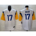 Los Angeles Rams #17 Puka Nacua White Vapor Untouchable Limited Stitched Jersey