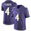 Baltimore Ravens #4 Zay Flowers Purple 2023 F.U.S.E. Vapor Limited Jersey