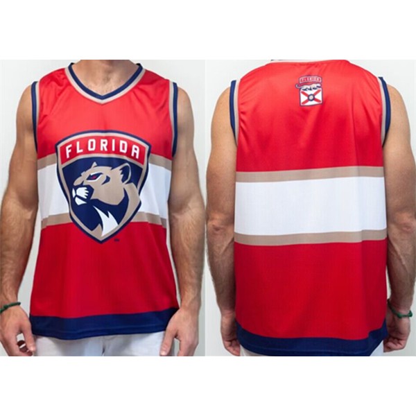 Florida Panthers Red Tank Jersey