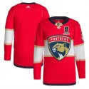 Florida Panthers Blank Red Home 2024 Stanley Cup Champions Stitched Jersey
