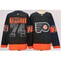Philadelphia Flyers #74 Owen Tippett Black Stitched Jersey