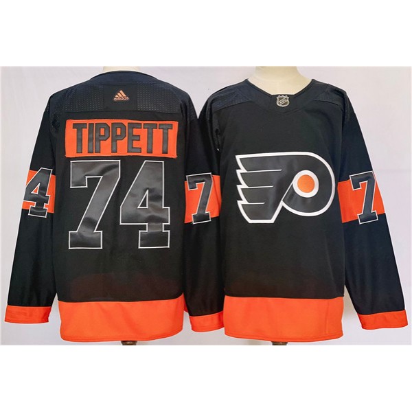 Philadelphia Flyers #74 Owen Tippett Black Stitched Jersey