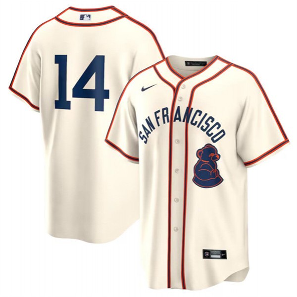 San Francisco Giants Custom Cream 2024 Rickwood Classic Stitched Jersey