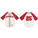 Kansas City Monarchs #25 White Stitched Jersey