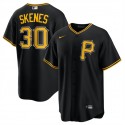 Pittsburgh Pirates #30 Paul Skenes Black Cool Base Stitched Jersey