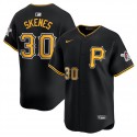 Pittsburgh Pirates #30 Paul Skenes Black 2024 Alternate Limited Stitched Jersey