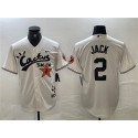 Houston Astros #2 Alex Bregman Cream Cactus Jack Vapor Premier Limited Stitched Jersey
