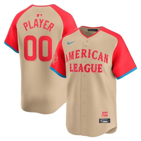American League Customized Cream 2024 All-Star Limited Stitched Jersey