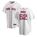 Boston Red Sox #52 Wilyer Abreu White Cool Base Stitched Jersey