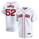 Boston Red Sox #52 Wilyer Abreu White 2024 Home Limited Stitched Jersey