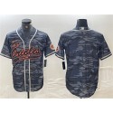 Baltimore Orioles Blank Gray Camo Cool Base Stitched Jersey