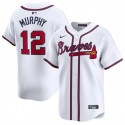 Atlanta Braves #12 Sean Murphy White 2024 Home Limited Stitched Jersey