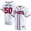Atlanta Braves #50 Charlie Morton White 2024 Home Limited Stitched Jersey