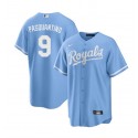 Kansas City Royals #9 Vinnie Pasquantino Blue Cool Base Stitched Jersey
