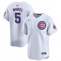 Chicago Cubs #5 Christopher Morel White 2024 Home Limited Stitched Jersey