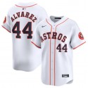Houston Astros #44 Yordan Alvarez White 2024 Home Limited Stitched Jersey