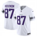 Minnesota Vikings #87 T.J. Hockenson White F.U.S.E. Winter Warrior Limited Stitched Jersey