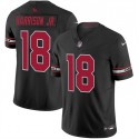 Arizona Cardinals #18 Marvin Harrison Jr Black 2024 Draft F.U.S.E. Vapor Untouchable Limited Stitched Jersey