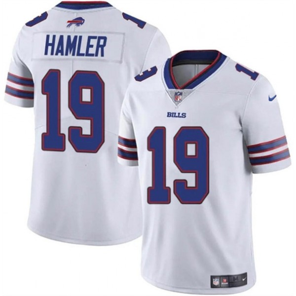 Buffalo Bills #19 KJ Hamler White 2024 Vapor Untouchable Limited Stitched Jersey