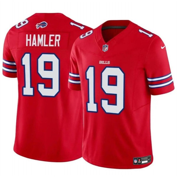Buffalo Bills #19 KJ Hamler Red 2024 F.U.S.E. Vapor Untouchable Limited Stitched Jersey