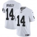 Las Vegas Raiders #14 Carter Bradley White 2024 Vapor Stitched Jersey