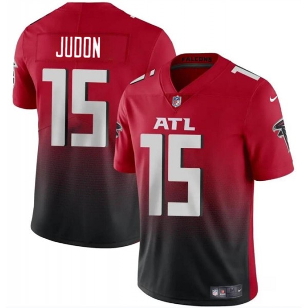 Atlanta Falcons #15 Matthew Judon Red Black Vapor Untouchable Limited Stitched Jersey