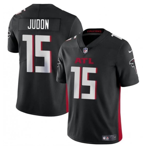 Atlanta Falcons #15 Matthew Judon Black Vapor Untouchable Limited Stitched Jersey