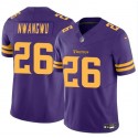 Minnesota Vikings #26 Kene Nwangwu Purple 2023 F.U.S.E. Color Rush Untouchable Limited Stitched Jersey