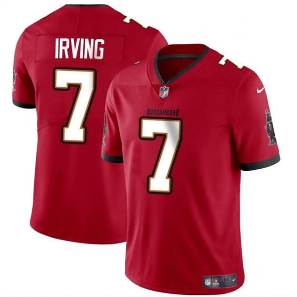 Tampa Bay Buccaneers #7 Bucky Irving Red Vapor Limited Stitched Jersey