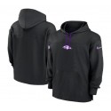 Baltimore Ravens Black Performance Pullover Hoodie